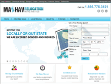 Tablet Screenshot of mashavrelocation.com